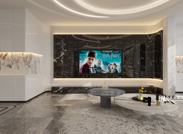 廈門(mén)IOI棕櫚城別墅裝修設(shè)計(jì)效果圖_廈門(mén)別墅裝修公司百家安裝飾